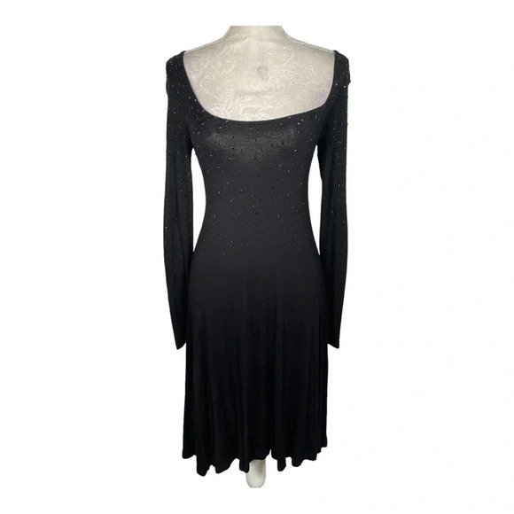 Karen Kane Black Sequin‎ Dress - Picture 1 of 7